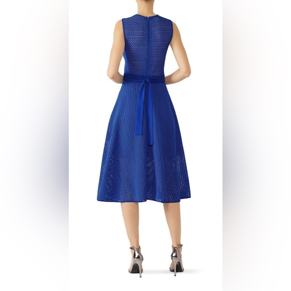 EUC Pinko- Laser Cut Midi Dress. Size US 0 - Picture 3 of 16